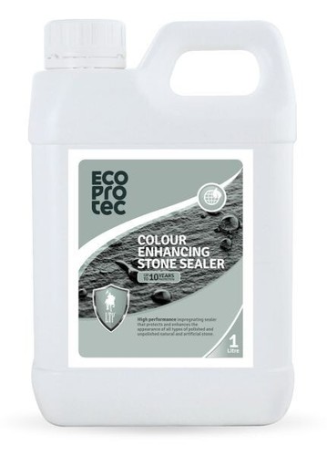 Colour enhancing stone sealer - stone,