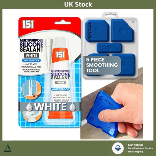 White waterproof silicone - white,