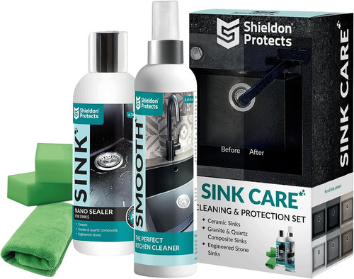 Composite sink sealer set - sink,